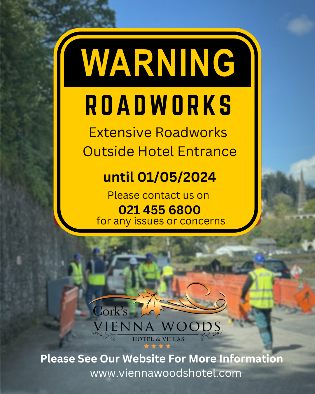 Entrance Roadworks 2024