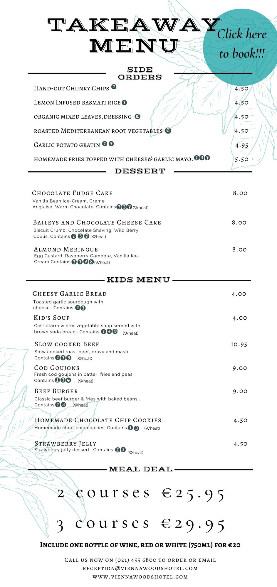 takeaway menu 2022 june 2