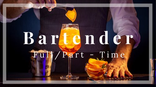 Barkeeper/in - Teilzeit
