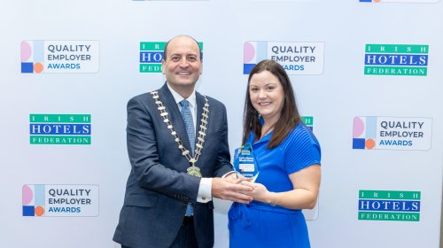 Prix de qualité de l'employeur décerné par la Fédération irlandaise des hôtels