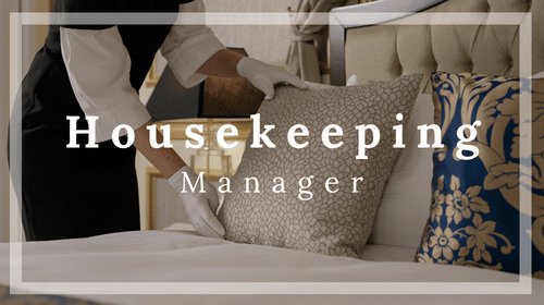 Responsable du service d'entretien ménager
